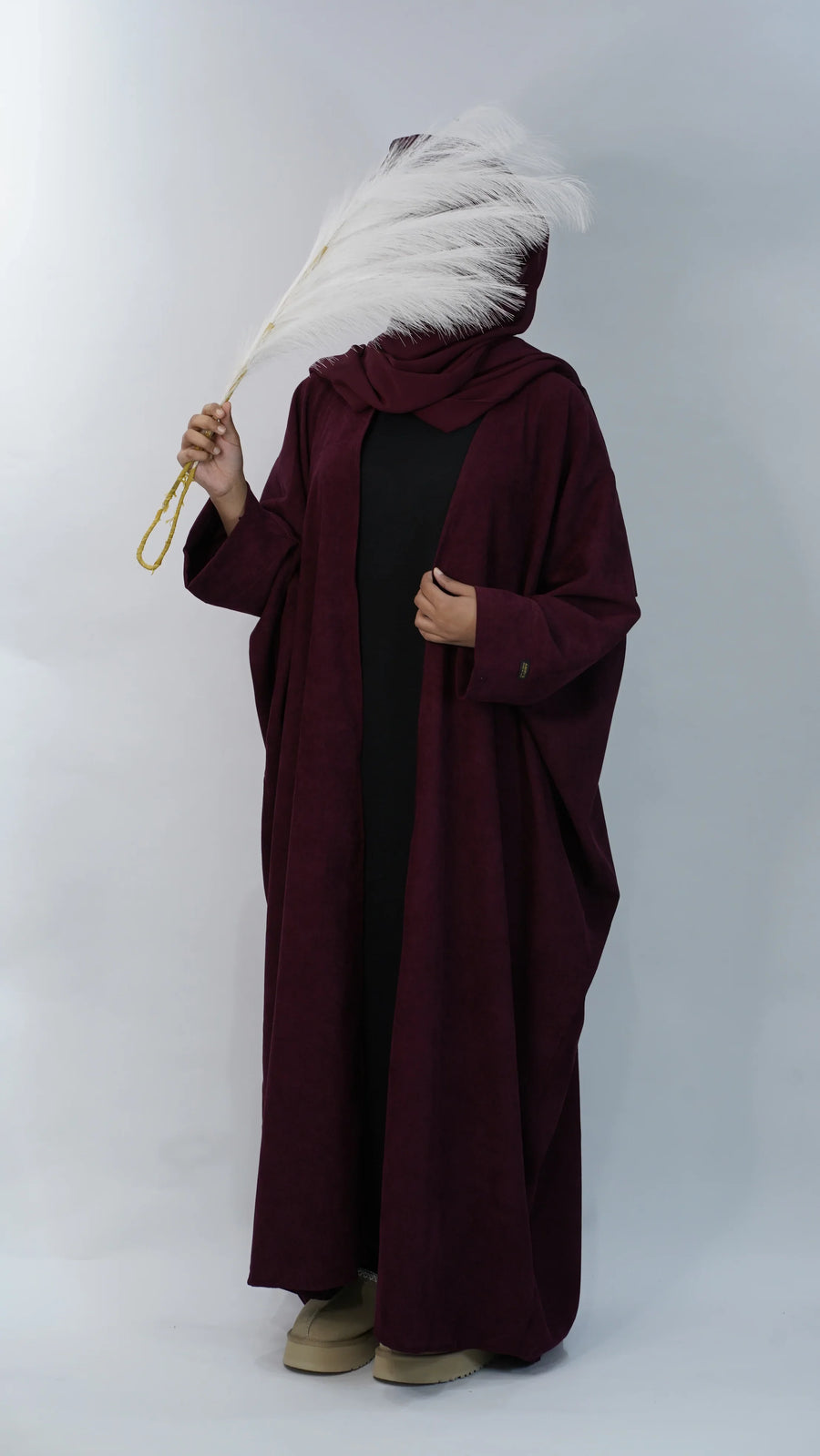 Winter Open Abaya