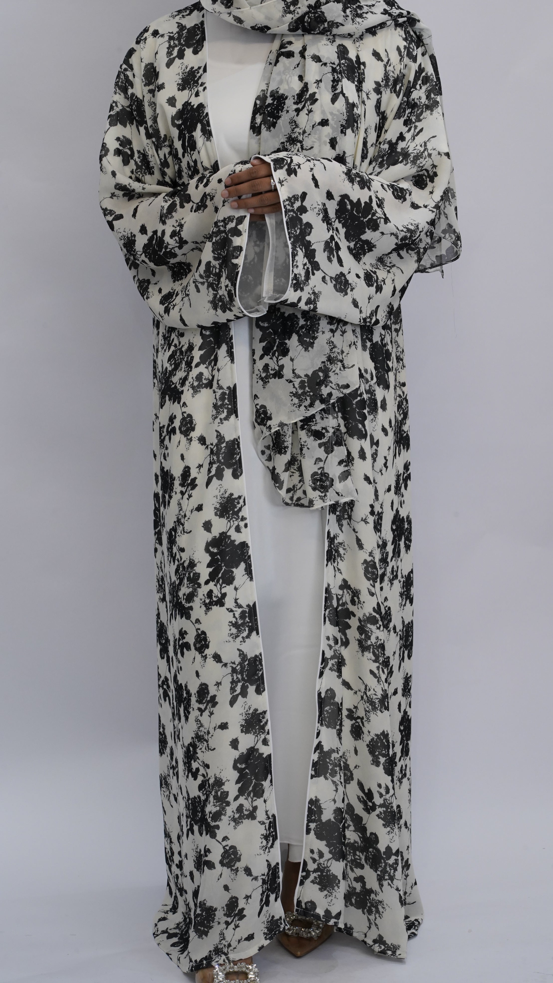 Sahara Print Abaya