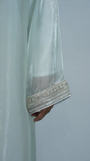 Hina Luxury Caftan - Mint Green