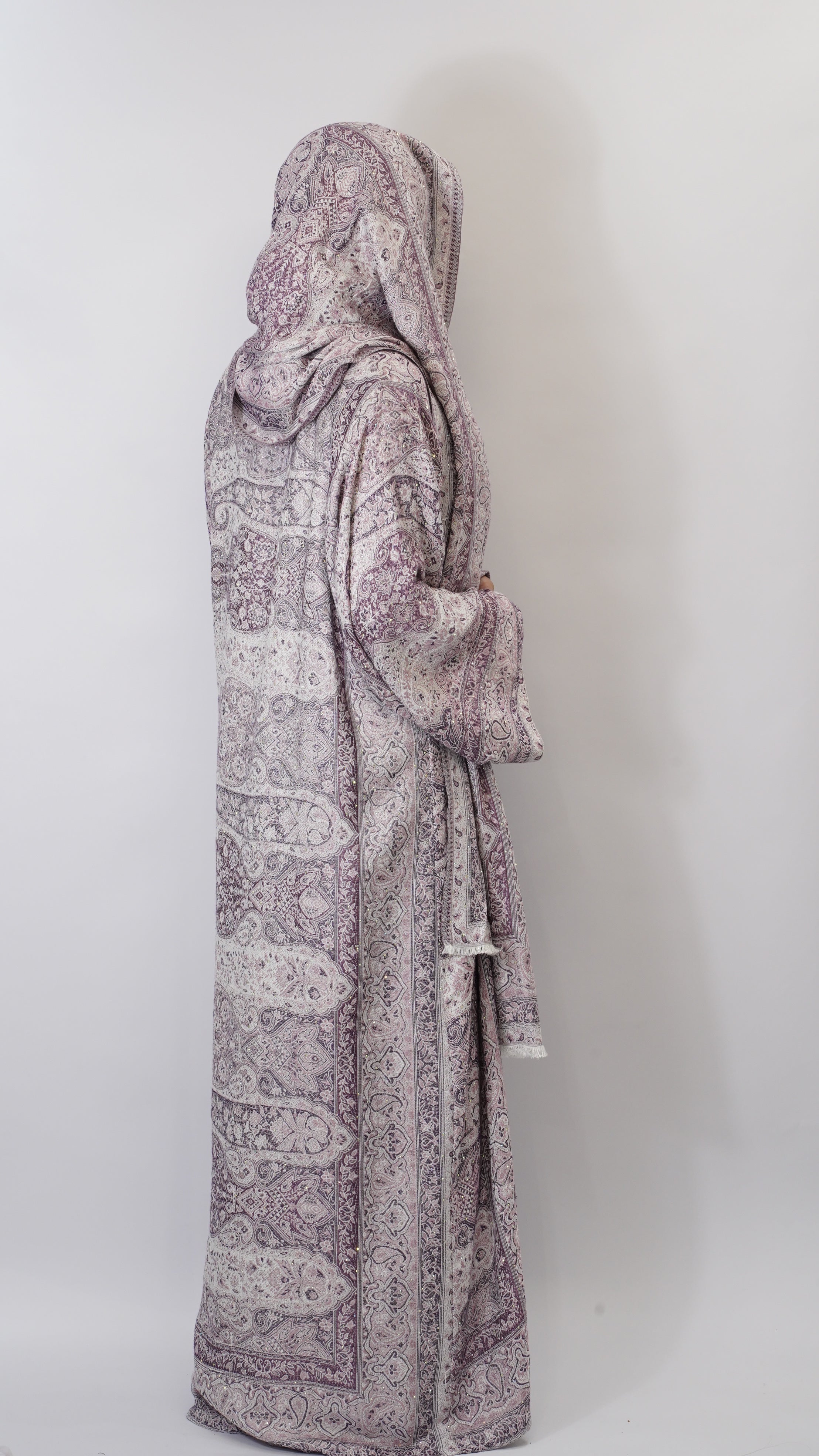 Liyana Pashmina Stone Abaya