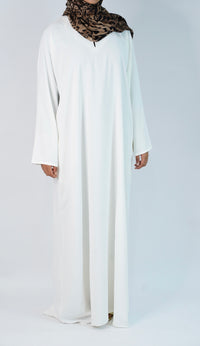 Plain Abaya with pockets