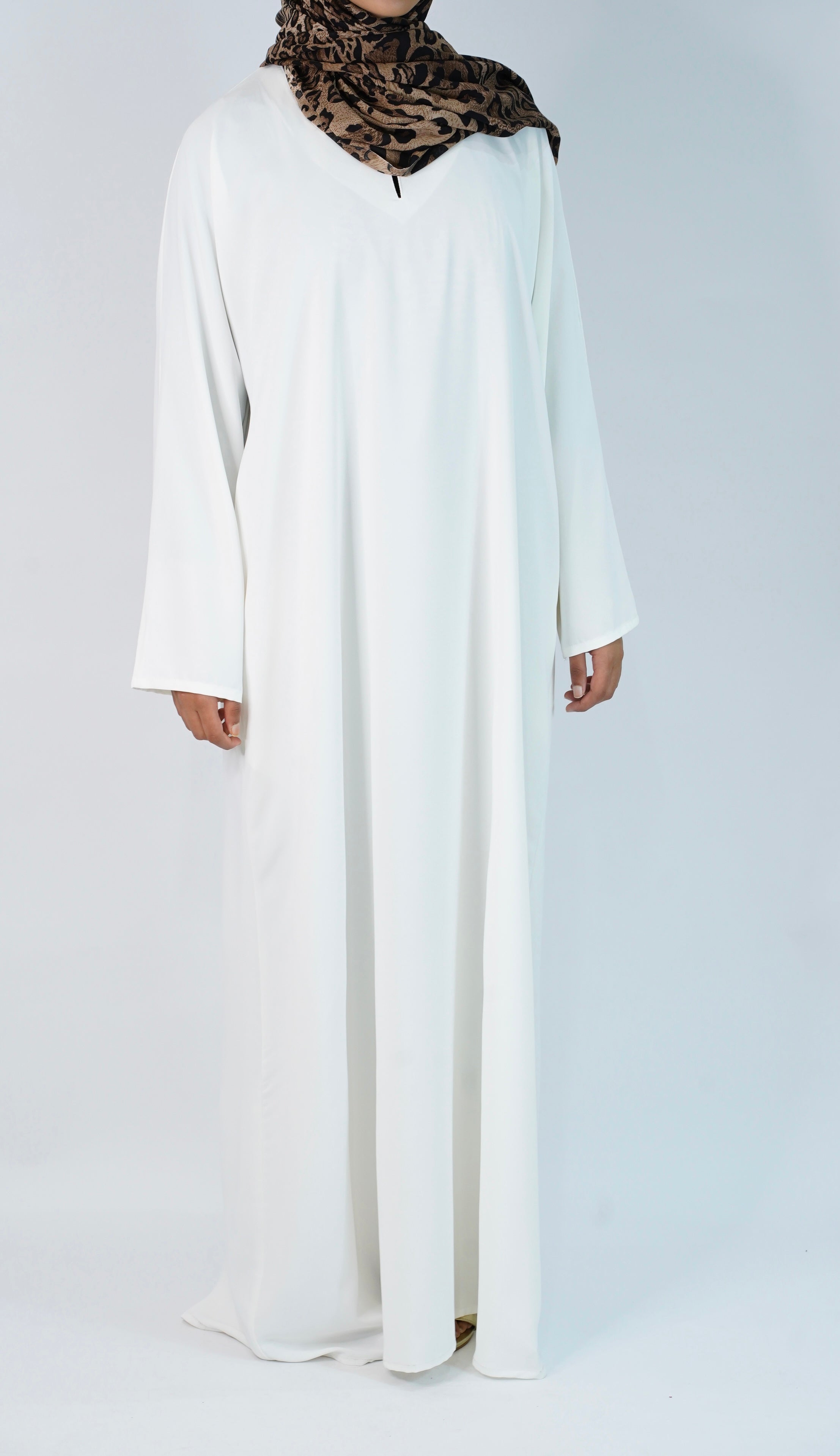 Plain Abaya with pockets