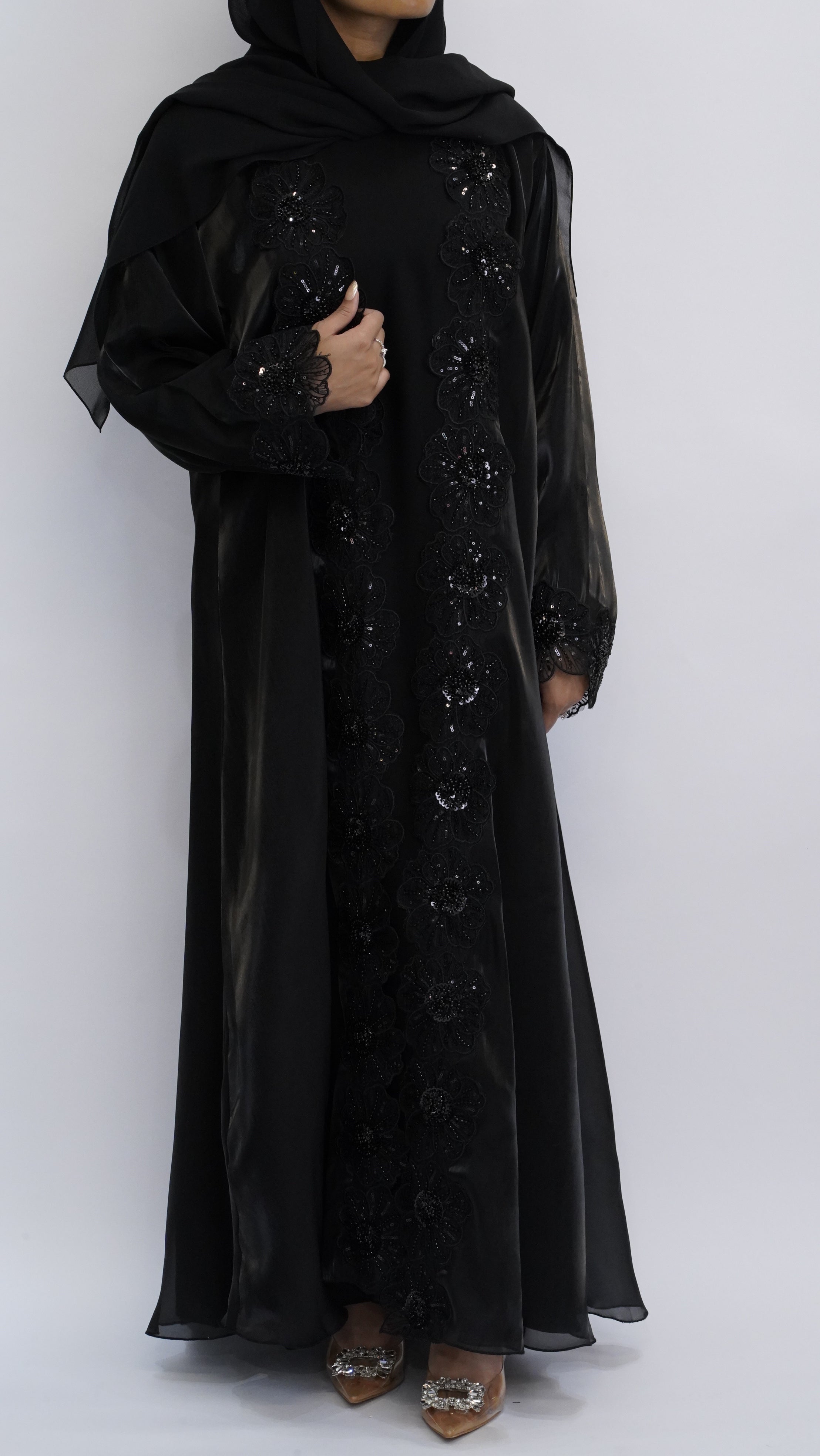 Noor Lace Abaya