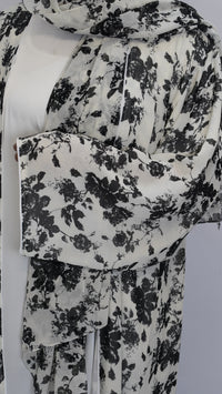 Sahara Print Abaya