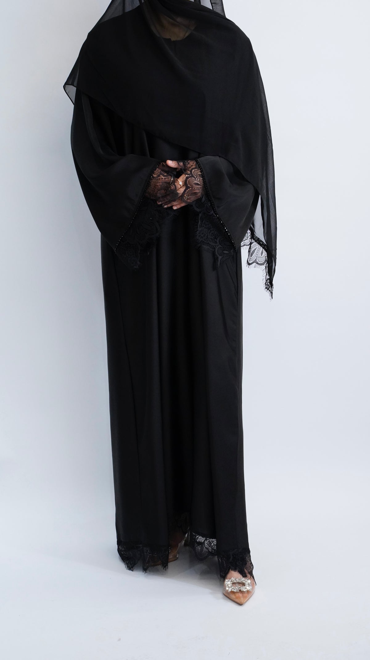 Safa Lace Abaya