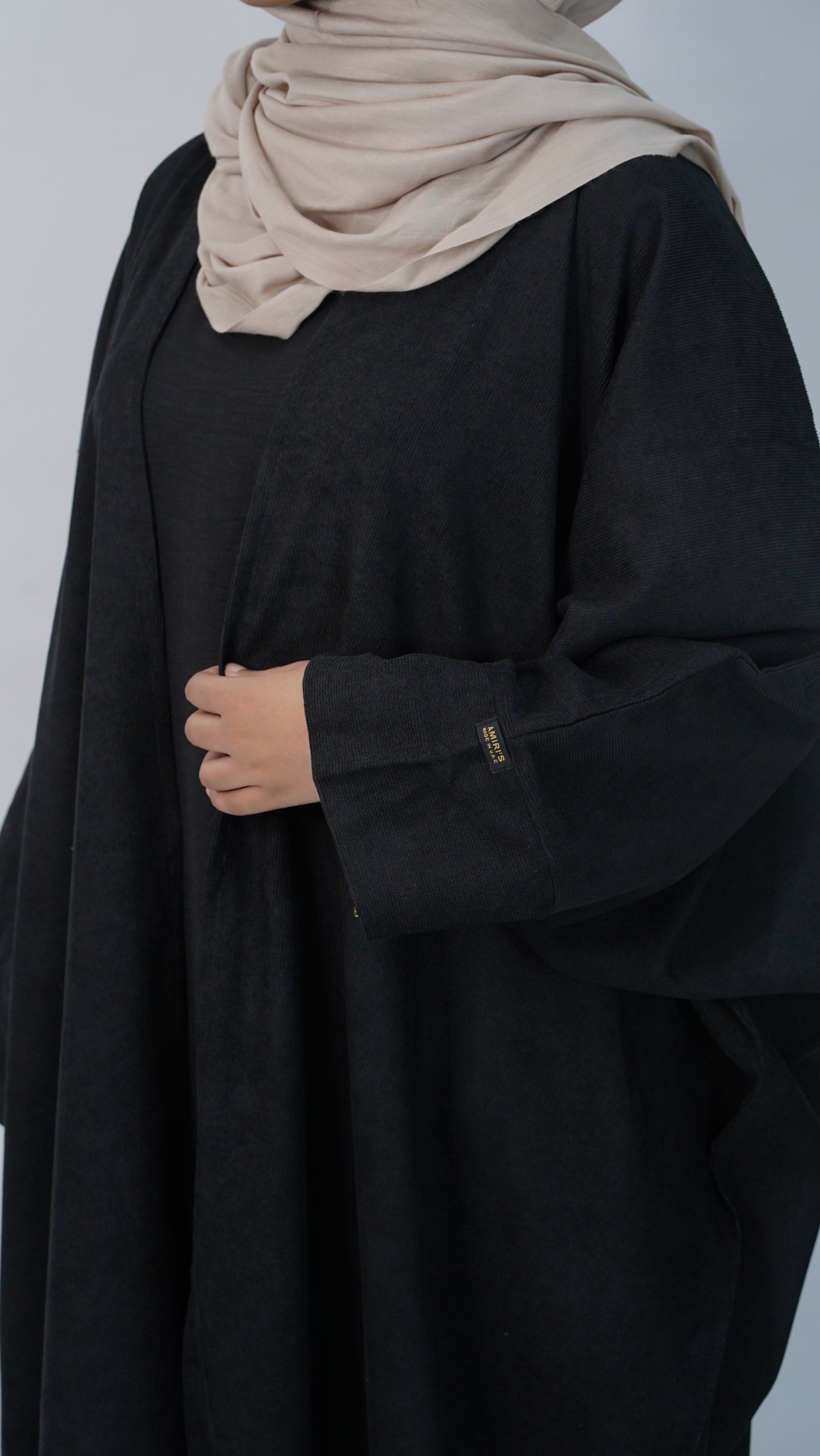 Winter Open Abaya