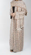 Liyana Pashmina Stone Abaya