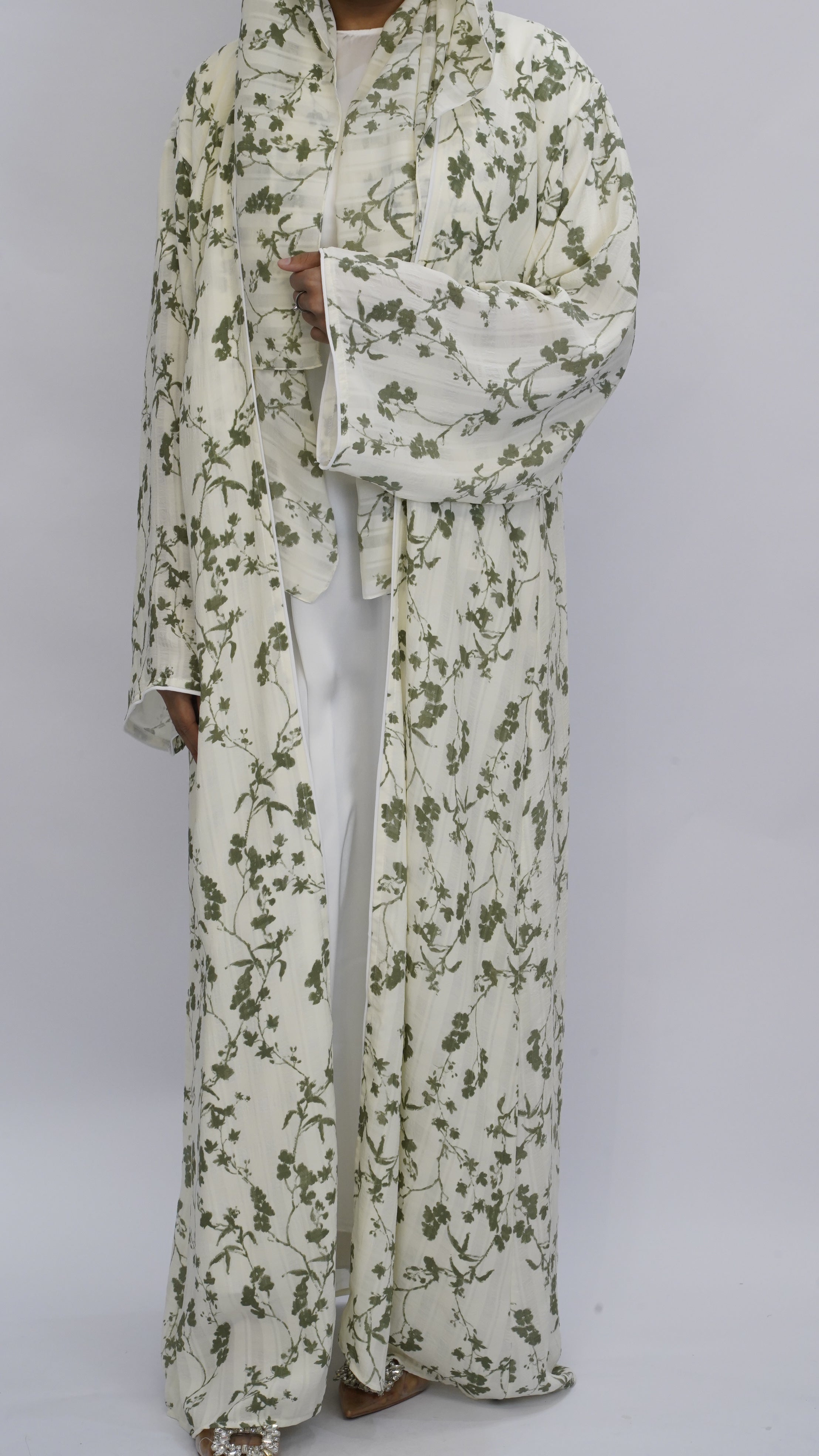 Sahara Print Abaya