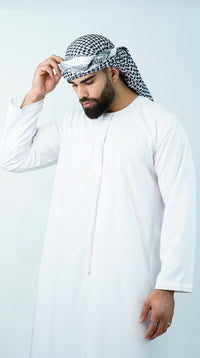 Black Arabian Scarf