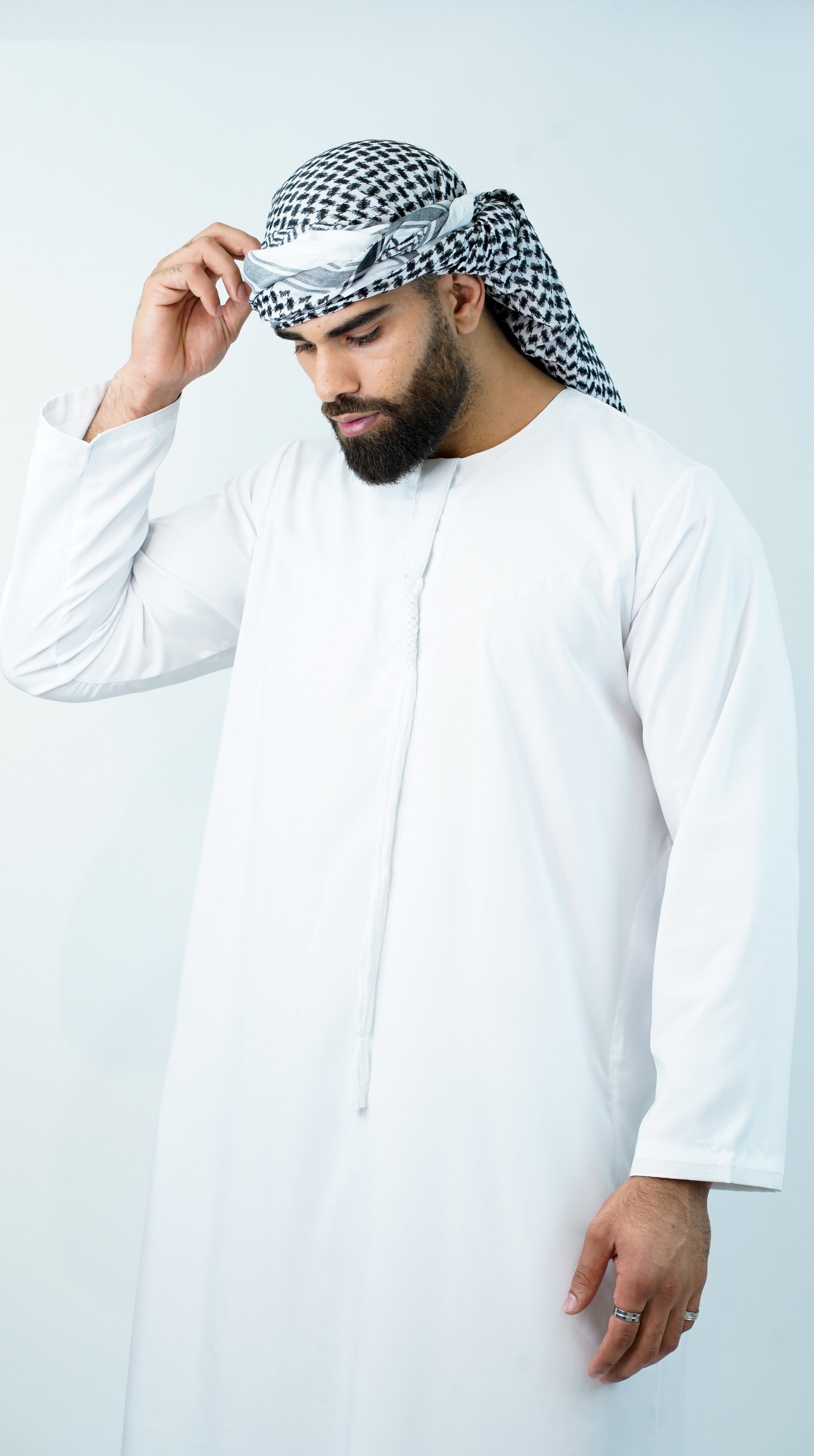 Black Arabian Scarf