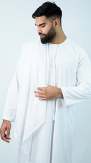 White Arabian scarf