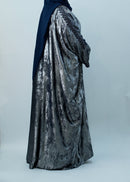 Shimmer Navy Handwork Abaya