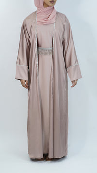 Safa Pink Elegance Abaya