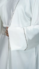 Safa White Abaya