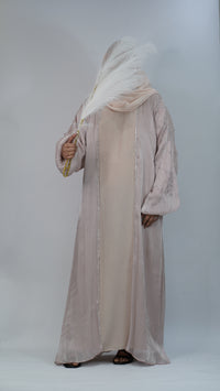 Negin Light Pink Abaya