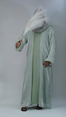 Negin Mint Green Abaya