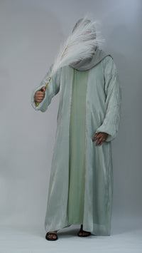 Negin Mint Green Abaya