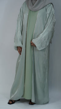 Negin Mint Green Abaya