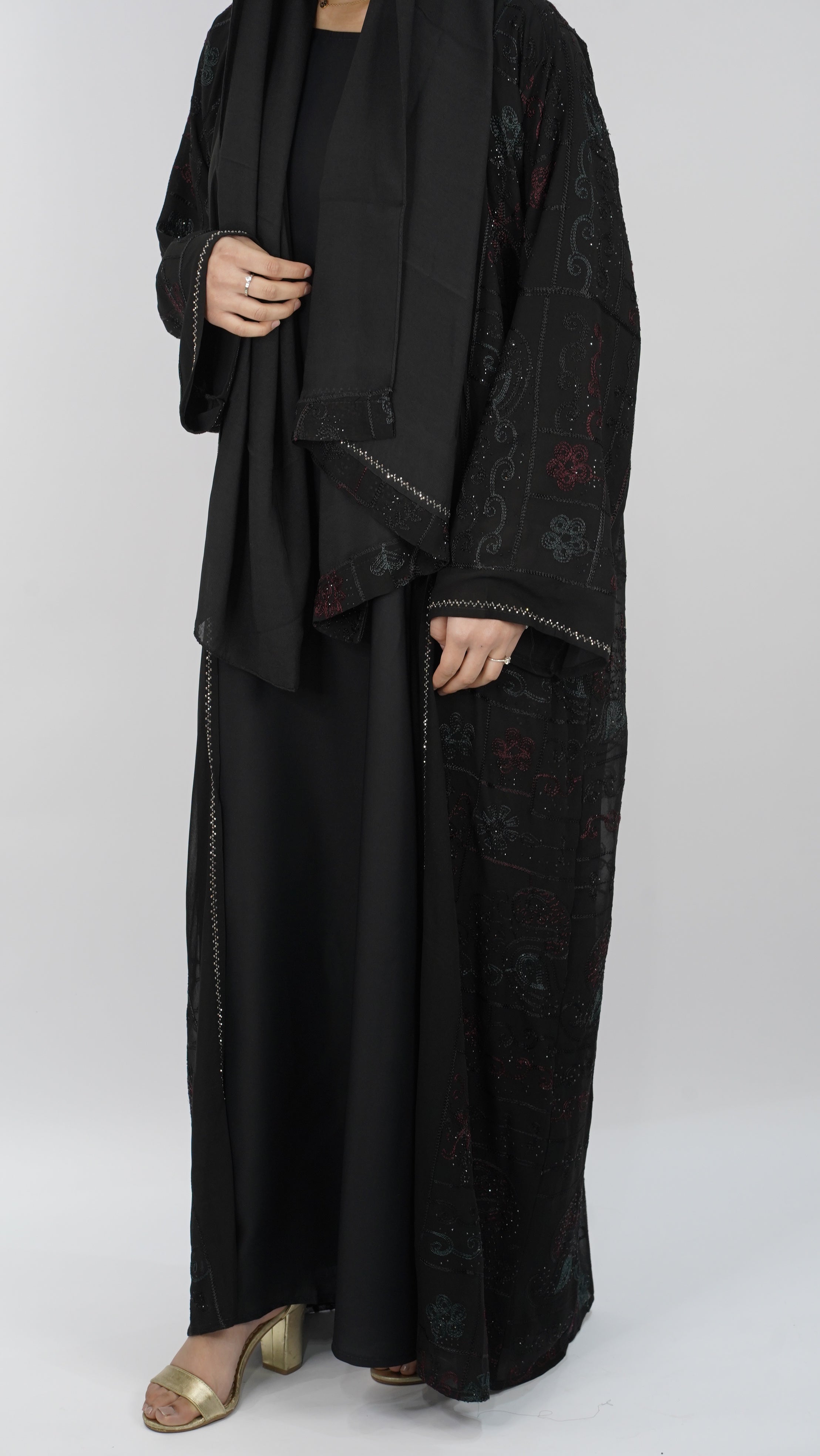 Naaz Embroidery Abaya