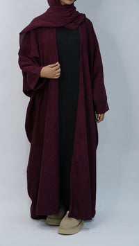 Winter Open Abaya