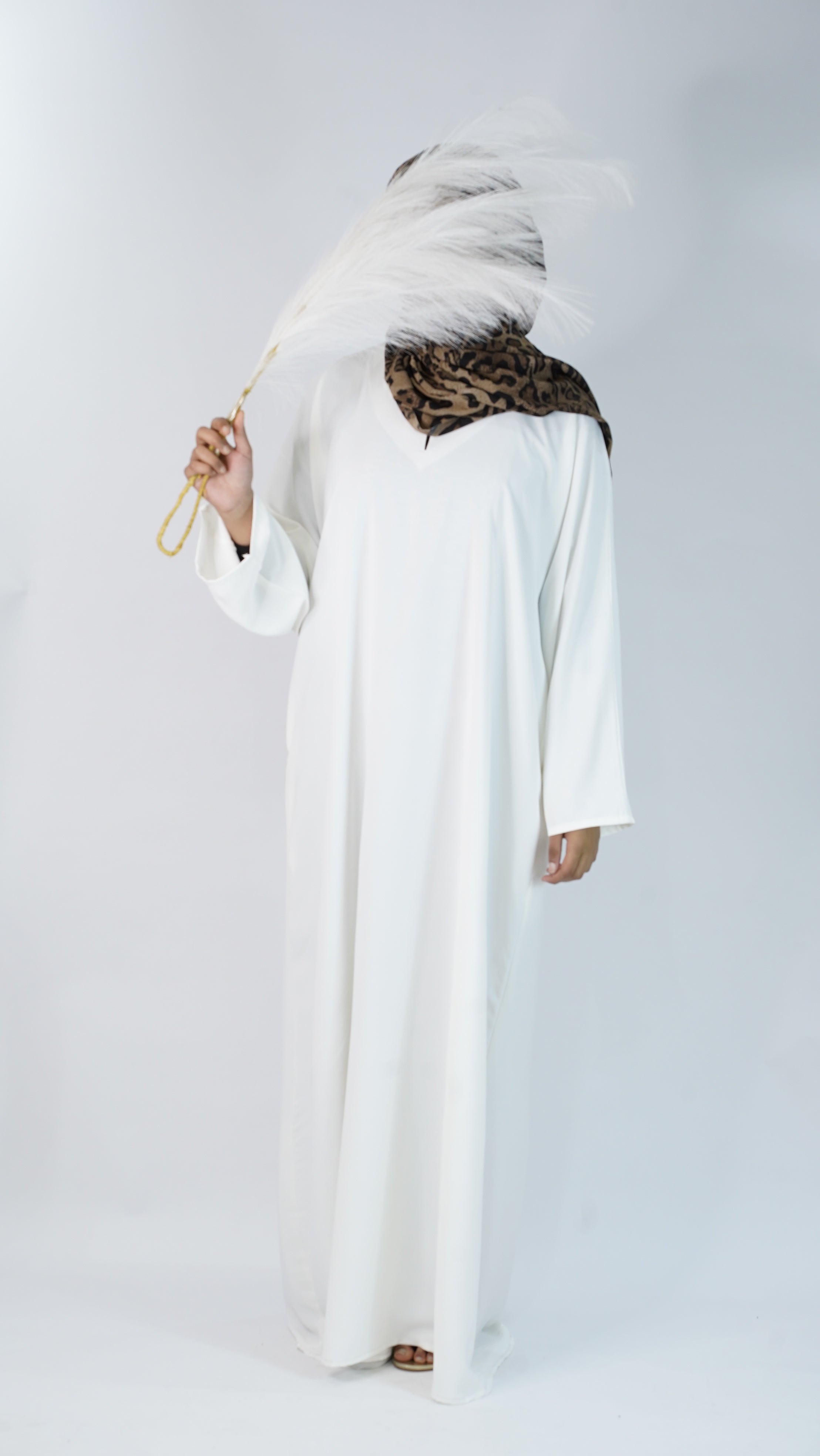 Plain Abaya with pockets