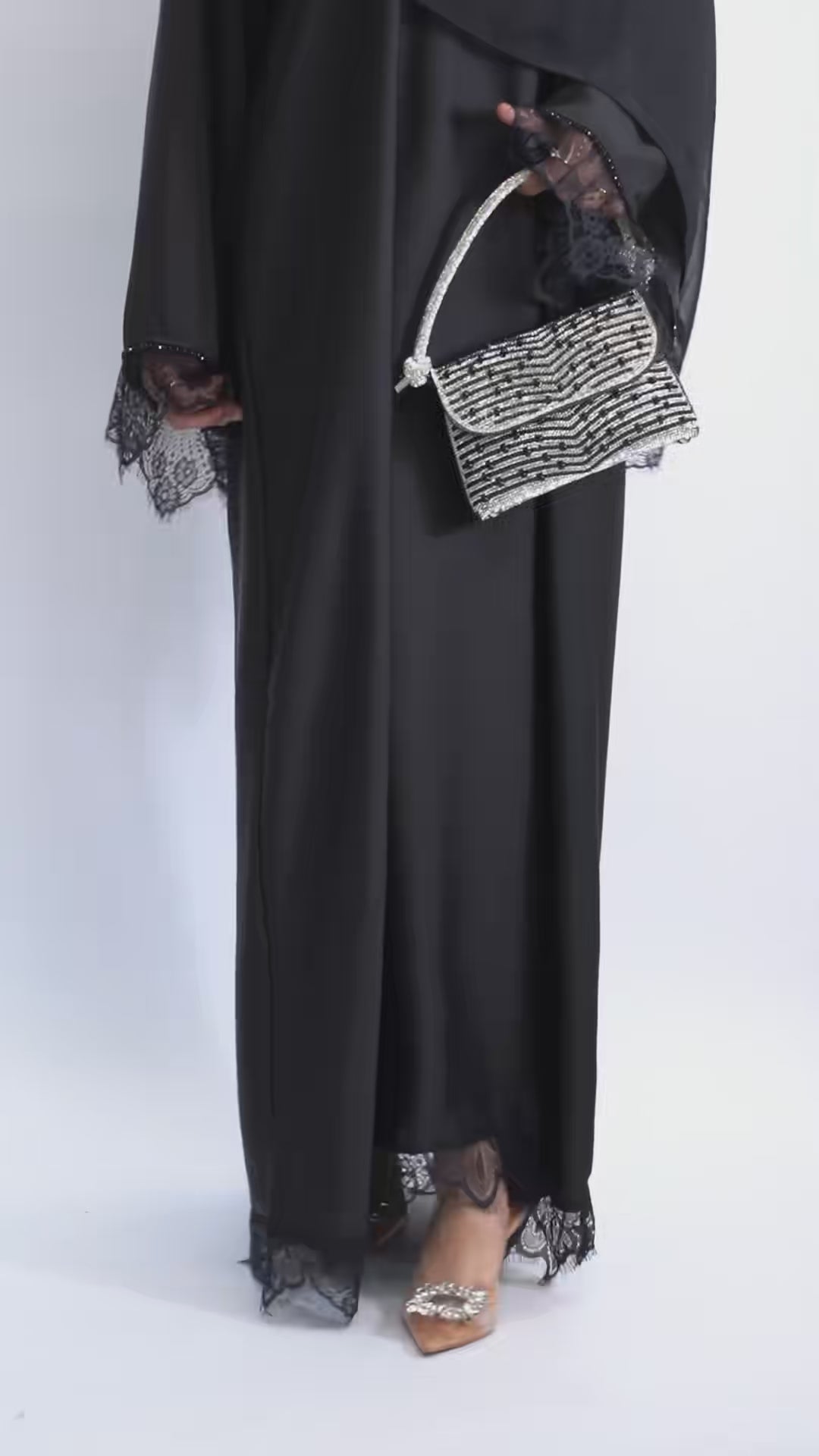 Safa Lace Abaya