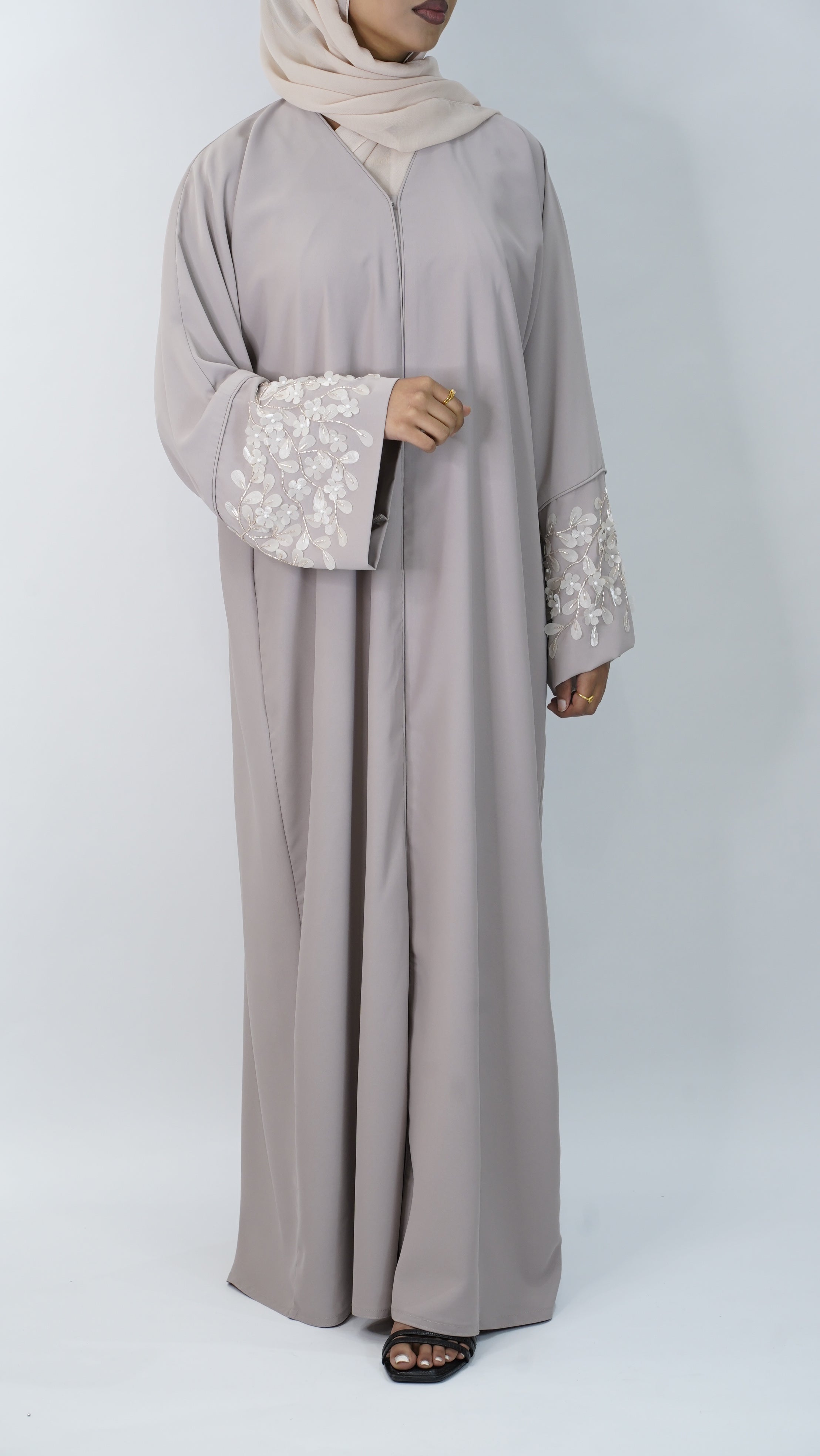 Malika Nude Abaya