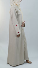 Heart Sleeve Design Abaya