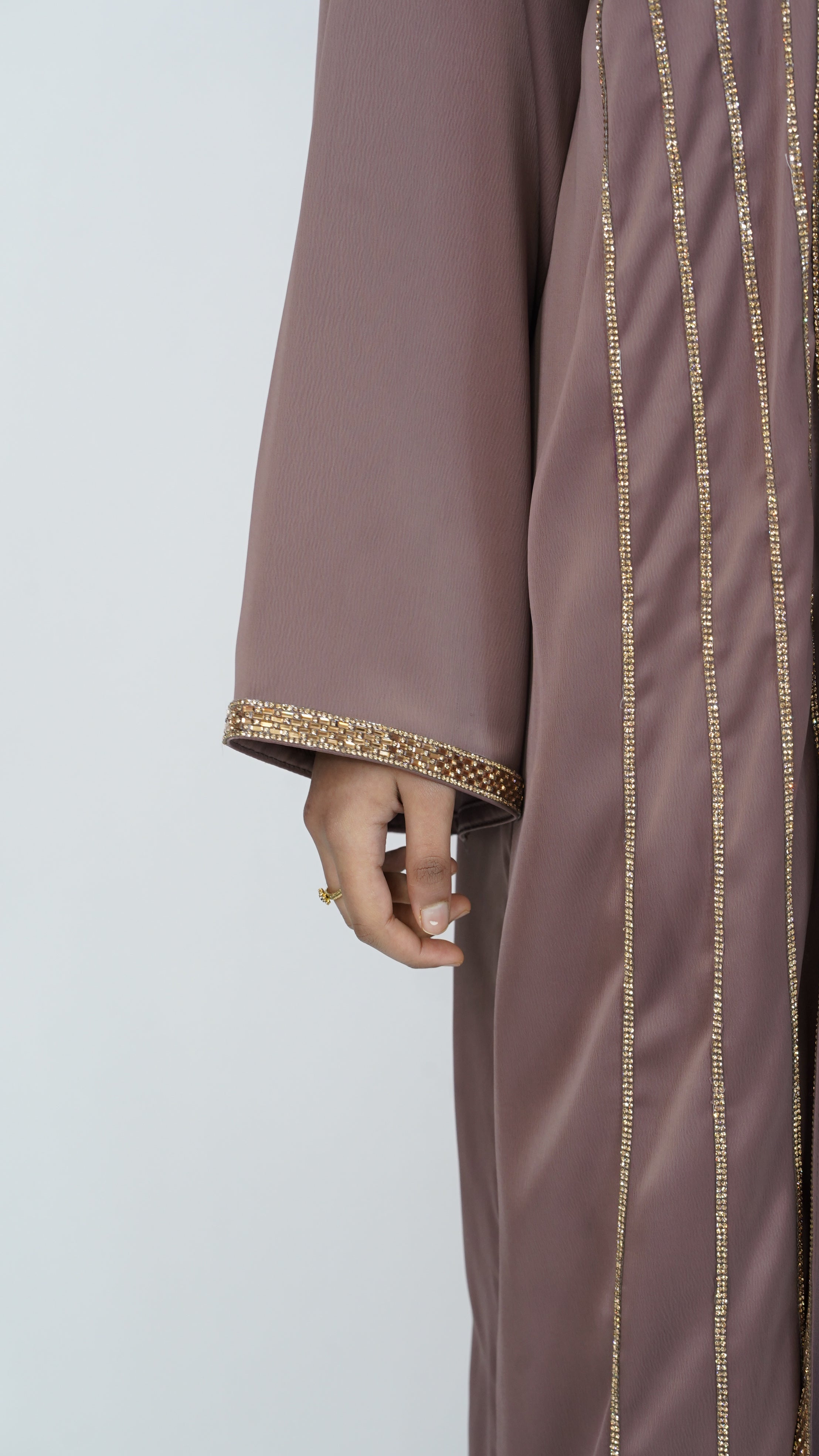 Amara Lilac Mist Abaya