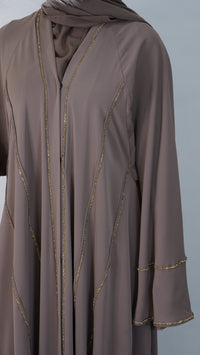 Marya Ash Brown Abaya