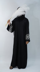 Malika Black Abaya