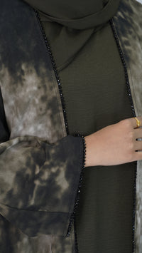 Tabiah Green Abaya