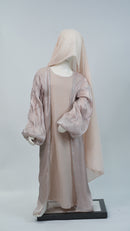 Negin Light Pink Kids Abaya