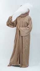 Amara Gold & Peach Abaya