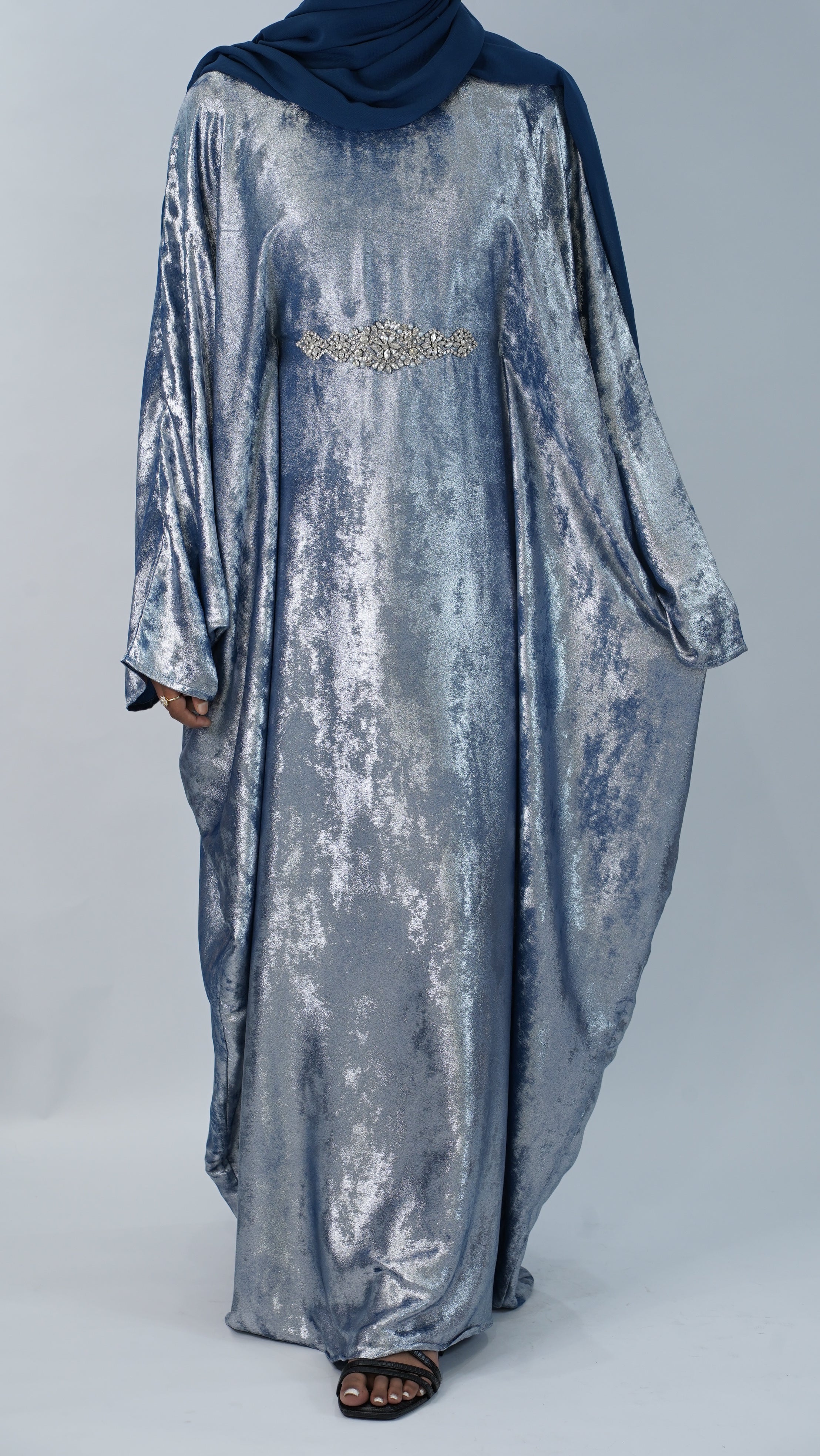 Noor Blue Abaya