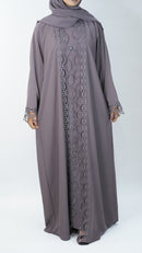 Asma Purple Abaya