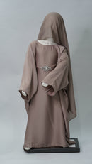 Zahra Pink Kids Abaya