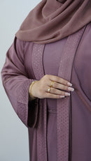 Lilac Pink Abaya