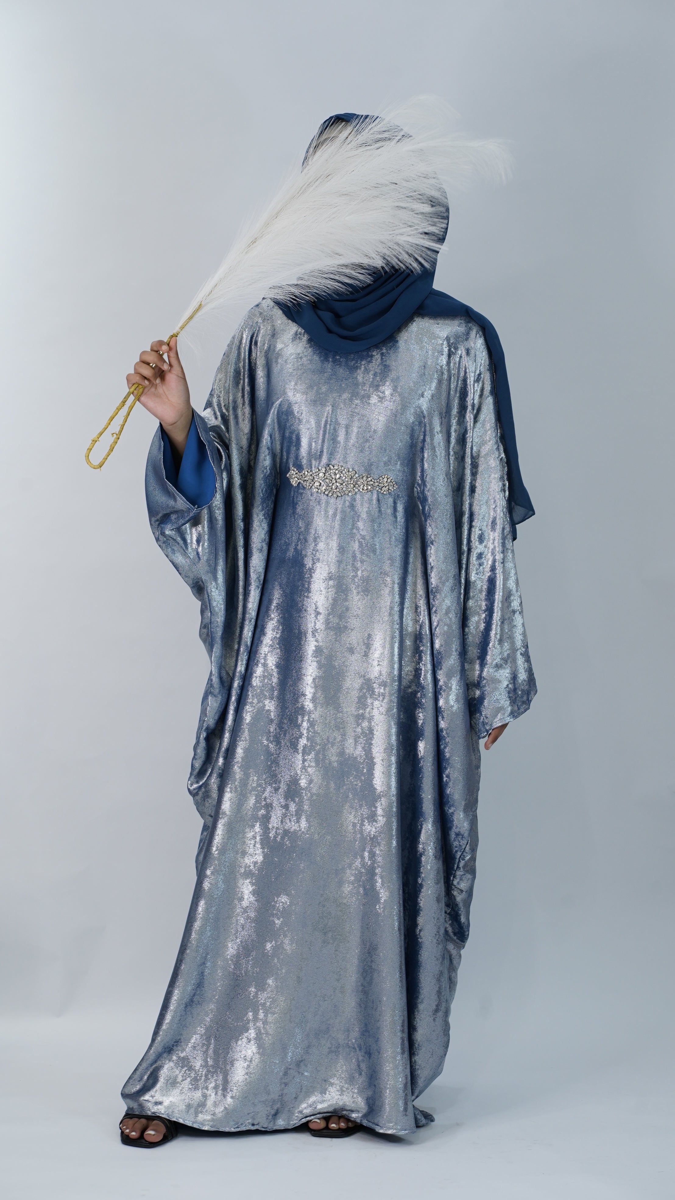 Noor Blue Abaya