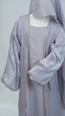 Negin Light  Lilac Abaya