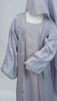 Negin Light  Lilac Abaya