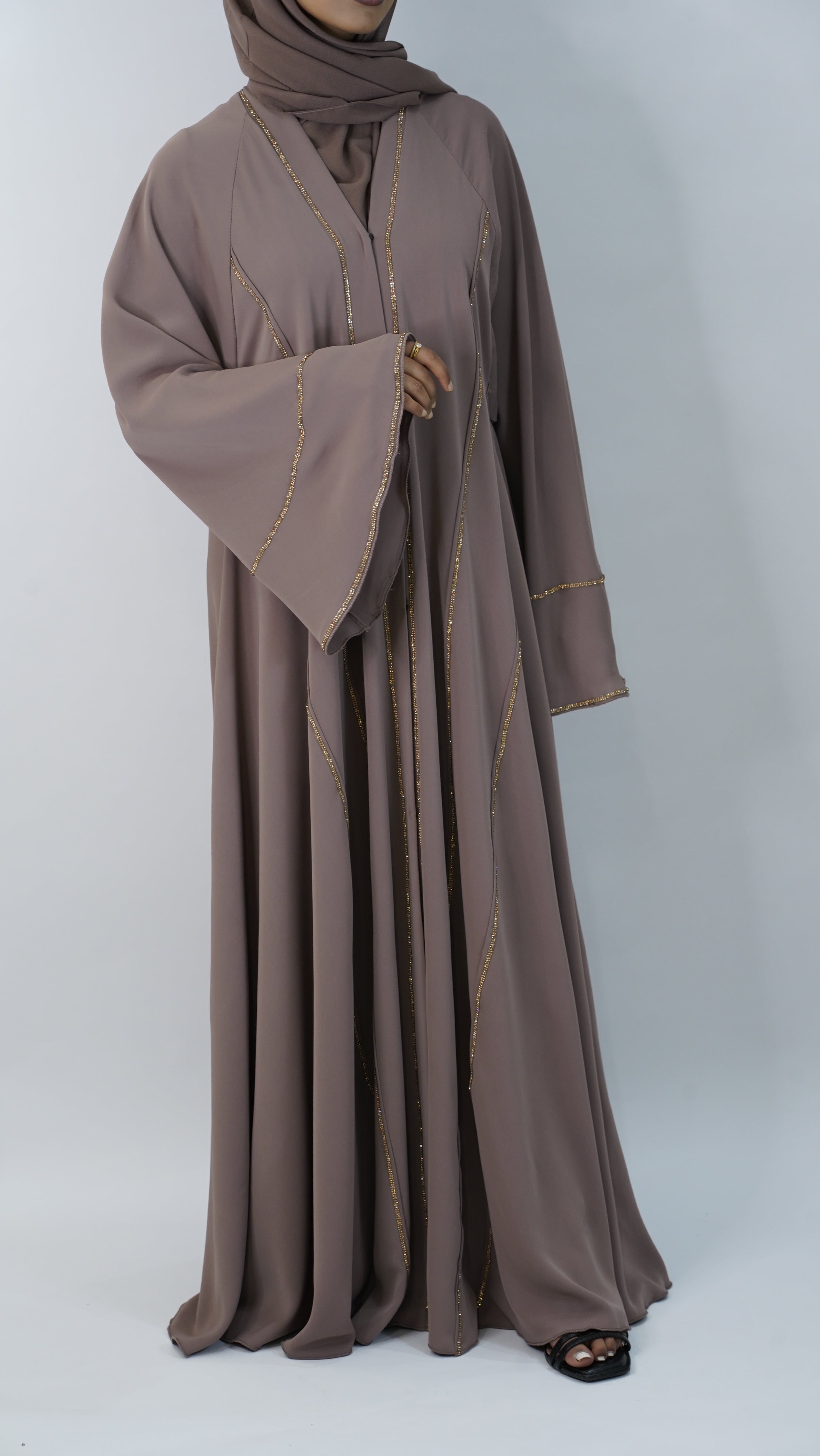 Marya Ash Brown Abaya