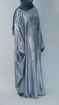 Noor Light Blue Abaya