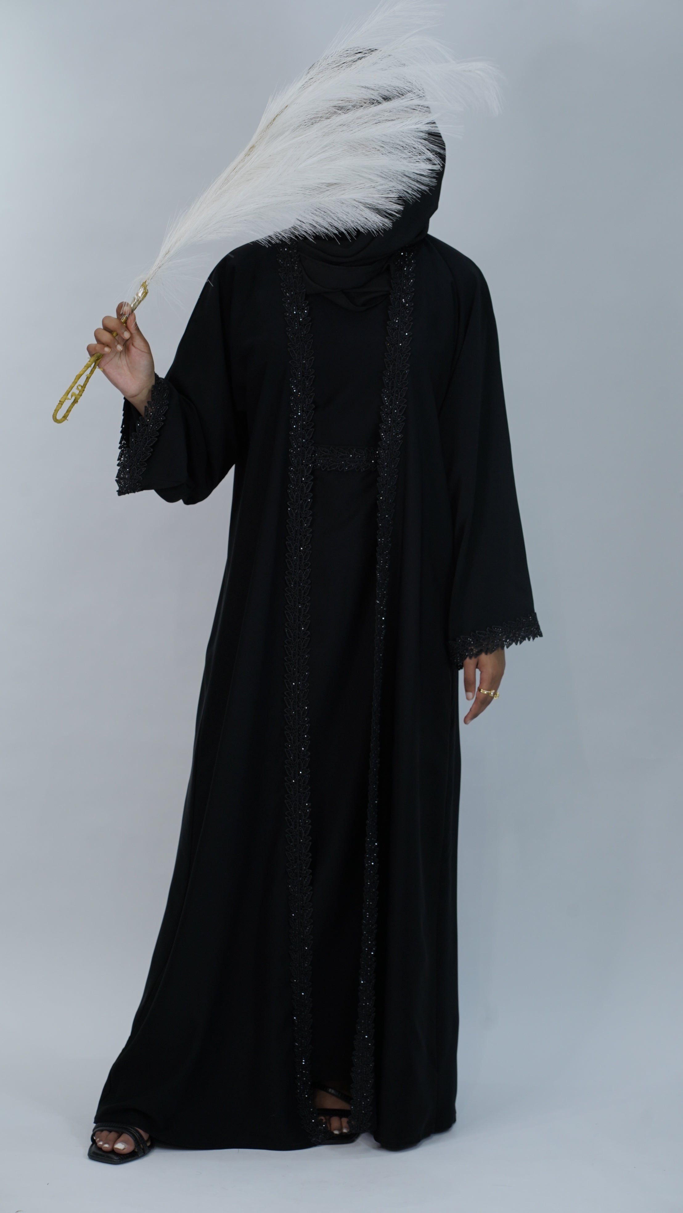 Marjan Black Abaya