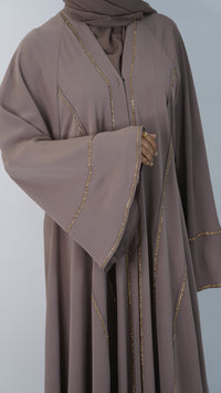 Marya Ash Brown Abaya