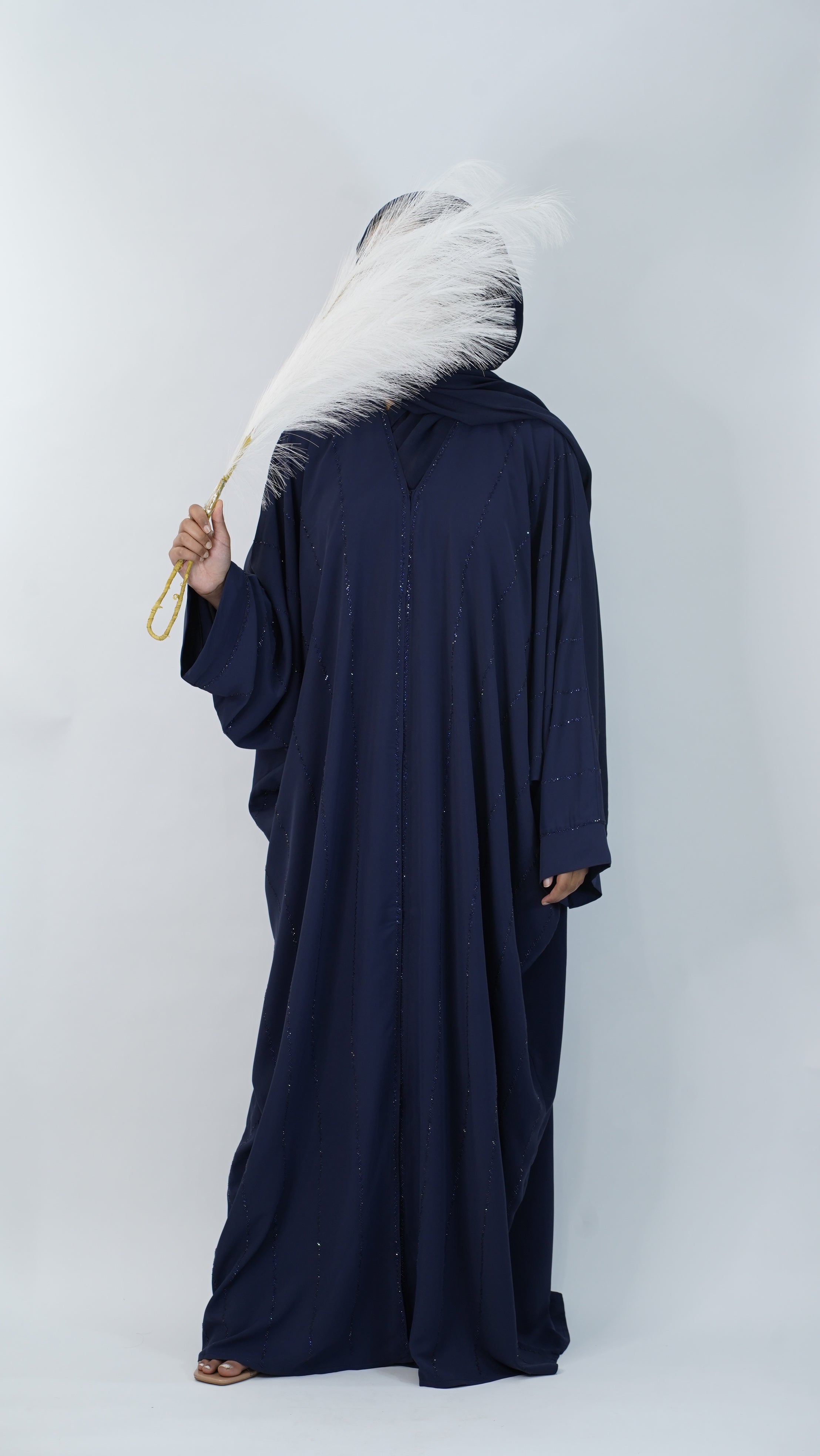 Naz Blue Abaya