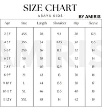 Barin Armi Green Kids Abaya
