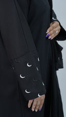 Moon Sleeve Design Abaya