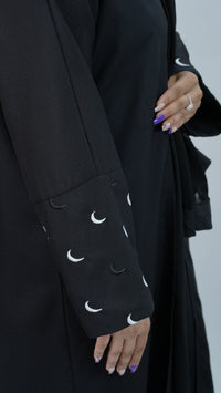 Moon Sleeve Design Abaya