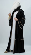 Rana Velvet Black Abaya